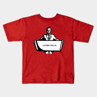 Albert Camus- Living Kills Kids T-Shirt